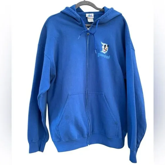 Vintage Disneyland Resort Where Dreams Come True Castle Zipper Front Sweatshirt - Picture 4 of 7